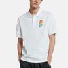 Nike Sportswear Rainbow Gradient Swoosh Polo Shirt Men Tops White CI9595-100