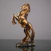 Abstract Soaring Horse Resin Desk Figurine for Living Room Decor