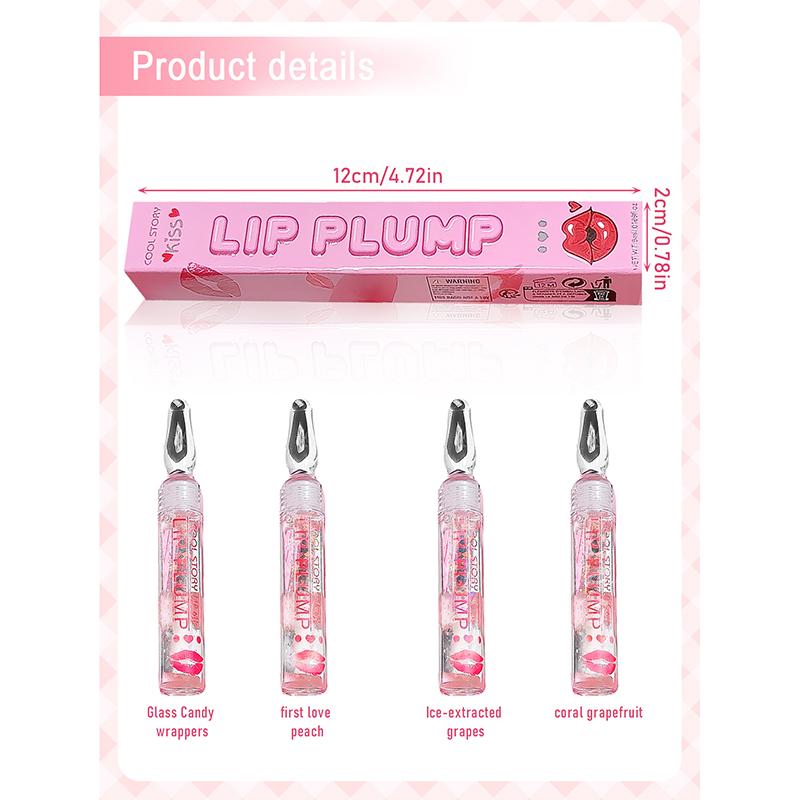 Gold Leaf Toot Clear Lip Oil Volumizing and Moisturizing Lip Honey Autumn and Winter Care Shine Powder Lip Oil Lip Care