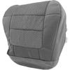Passenger Bottom Seat Cover Cloth for Ford F150 XLT 2001-2003 Dark Graphite Gray