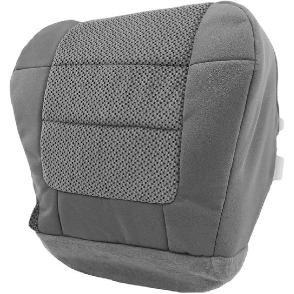 Passenger Bottom Seat Cover Cloth for Ford F150 XLT 2001-2003 Dark Graphite Gray