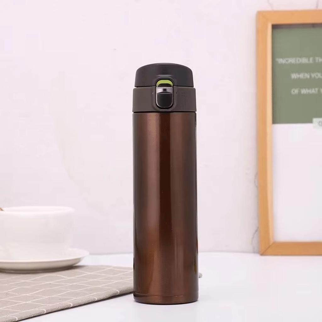 Stainless Steel Vacuum Insulated Cup -Up Lid Travel Car Mug Gift Cup