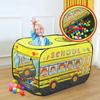 Kids' Indoor Car Tent Playhouse - Foldable Baby Pool & Play Space