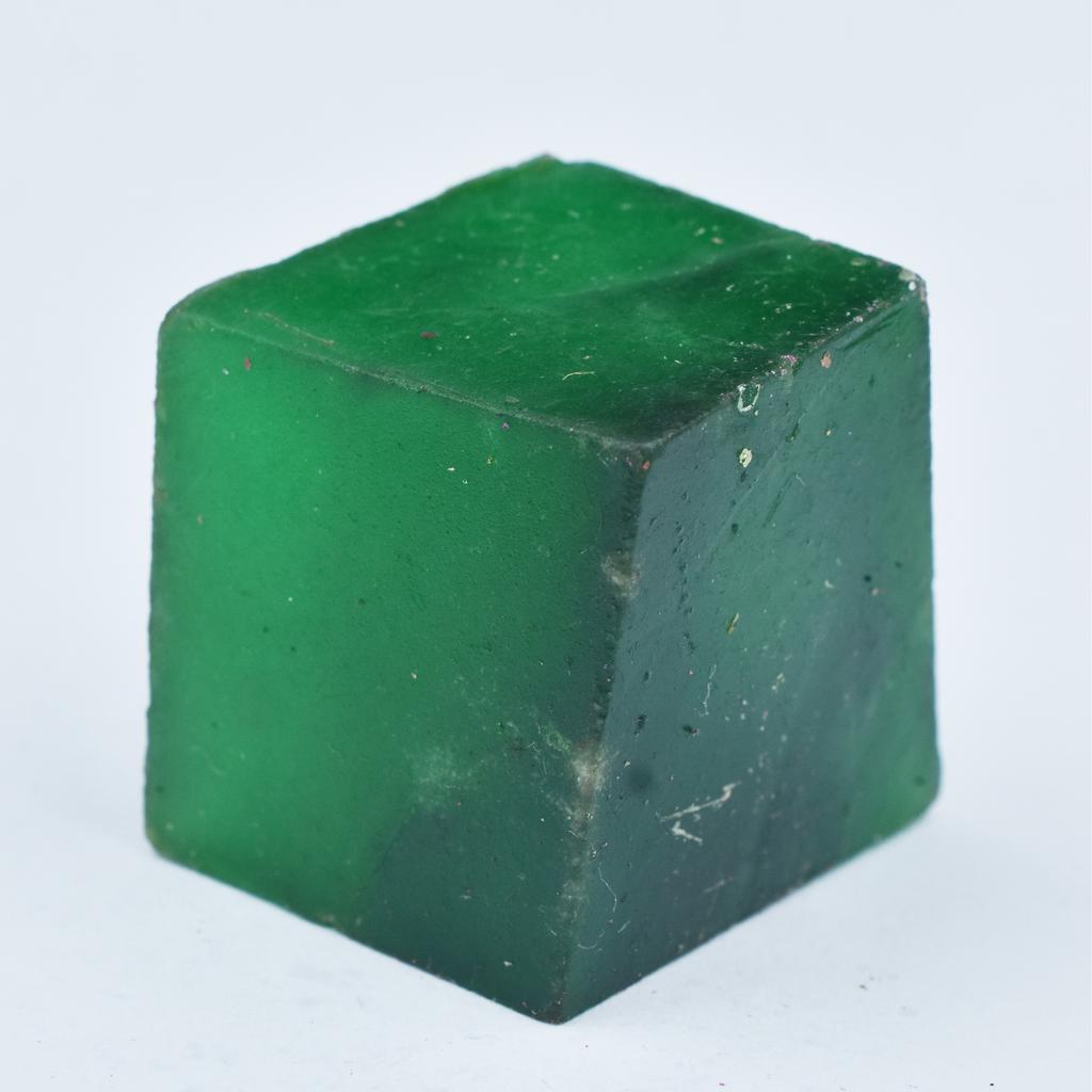 Smeraldo Colombiano Grezzo Naturale Verde Non Tagliato Grezzo 142,8 Carati CERTIFICATO Pietre Sciolte