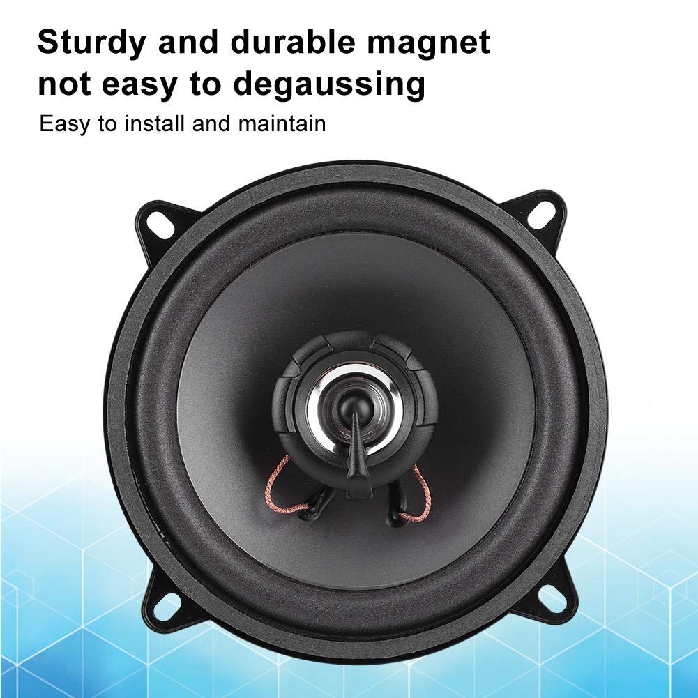 Coaxial Speaker 12V 5 Inch 400W High Sensitivity Stereo Loudspeaker for Car Audio System (14*14*6cm)