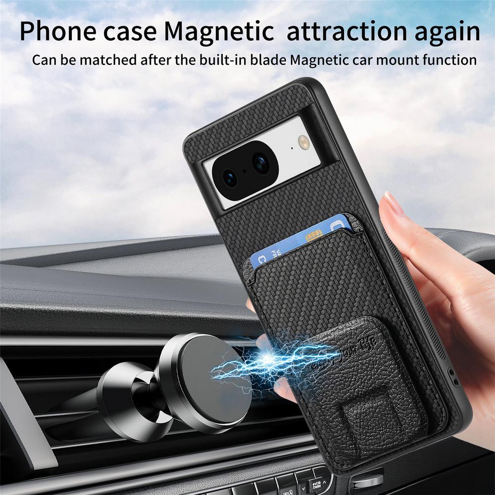 Husă din piele pentru Google Pixel 10 Pro XL, suport magnetic invizibil, portofel cu slot pentru card, husă pentru Pixel 10Pro 9 Pro XL 9A 8 Pro 8A 7