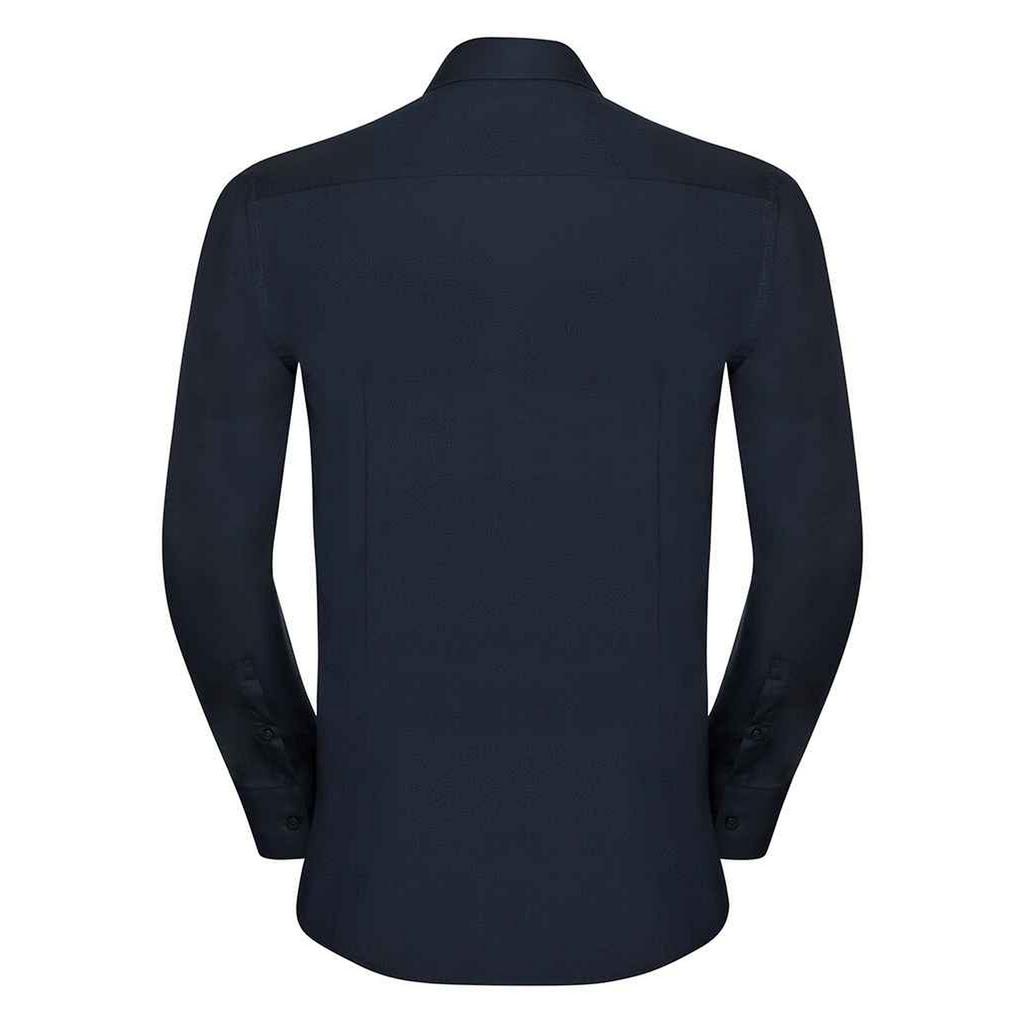 Russell Collection Mens Ultimate Stretch Long-Sleeved Formal Shirt