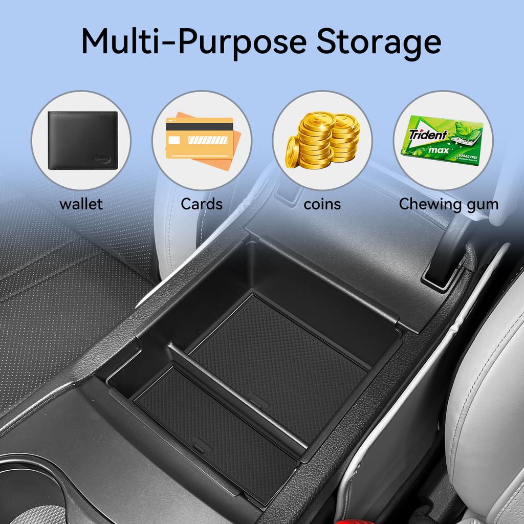 Für BYD Seal 05 DM-i 2025 Auto-Aufbewahrungsbox Innenzubehör Mittelkonsole Armlehne Aufbewahrungs-Organizer Aufräumbox
