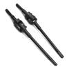 YEAHRUN RC Car Drive Shafts Hard Steel Front&Rear Axle CVD Drive Shafts for 1/10 RC Crawler Axial SCX10 II 90046 Upgrade Parts
