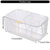 Wall Mounted Cotton Pad Storage Box Practical Hanging Cotton Pad Holder Storage Holder For Organized Living Spaces