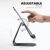 Lamicall S1X Universelle Tablet-Halterung Schreibtisch Verstellbar Mehrwinkel Handy-Ständer Stabile Aluminiumlegierung Pad-Halterung 4,7-13 Zoll