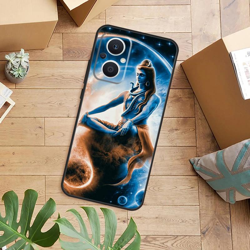 Lord Shiva Hindu God Buddha India Phone Case For OPPO Reno 14 13 12 11 F 10 Pro 8T 7 8 Lite OPPO Find X8 X6 X5 X9 Pro Cover