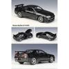 WELLY 1/24 Nissan Skyline GT-R R34 Alloy Scale Model Car Model Diecast Metal Static Collection Children Toy Car Vehicles Gifts