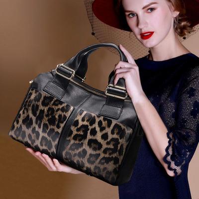 Torebka damska Nowa modna i stylowa torba na ramię z nadrukiem w panterkę Uniwersalna torebka typu crossbody Torebka damska