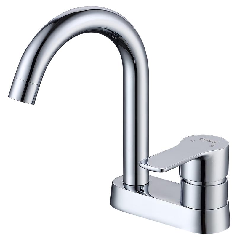CVBAB Dual-Hole Hot & Cold Basin Faucet