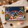 Days Christmas Advent Calendar with Dumpling Toys - Stress Countdown Calendar for Kids and Adults