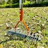 Detachable Gardening Rake: Clear Thatch, Leaves & Soil