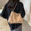 Tote Bag For Women Large Capacity Pu Street Style With Magnetic Closure For Daily Use