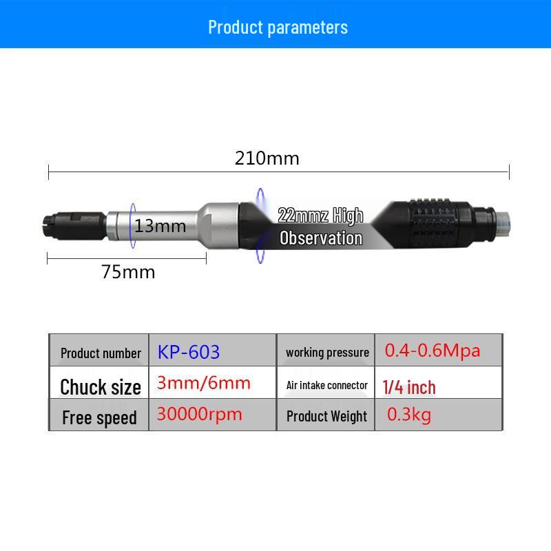 Gaobao Pneumatic Ultra-long Engraver & Polisher