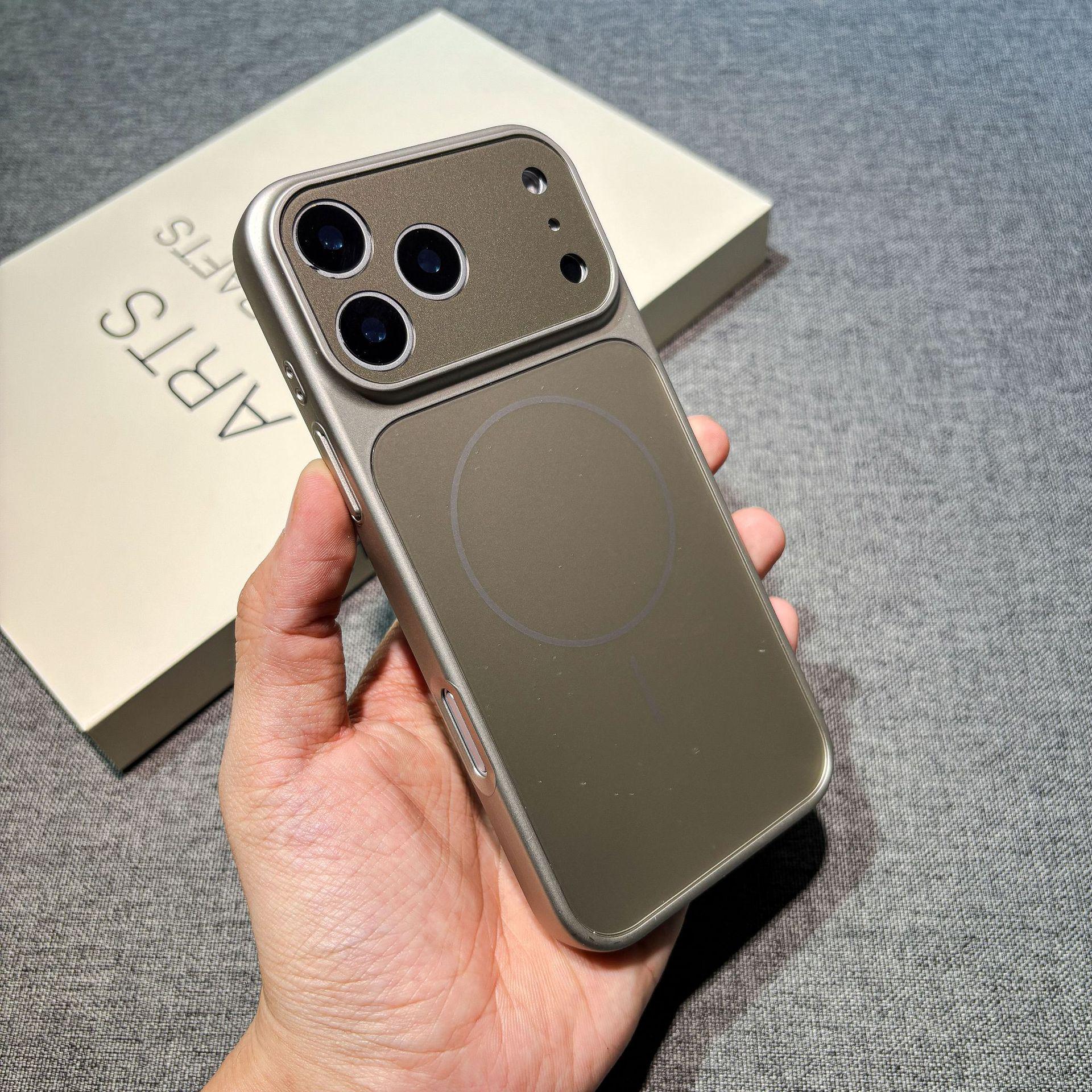 

Apple iPhone 16 Pro Max Case: Full Coverage, Original Colors, Glass Lens Protection, Magnetic, Protective iPhone 14 Pro Max