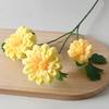 Künstliche Chrysanthemenblume Langer Stiel Realistischer Künstlicher Calendula Blumenstrauß für Vase