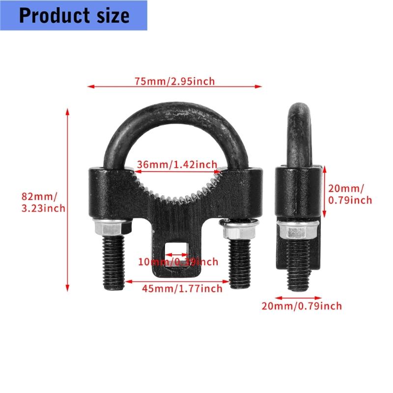 Universal Steering Tie Rod Ball Joint Removal Tool With U Shape Clamp And Anti Slip Teeth Repair Tool For Car SUV Repair