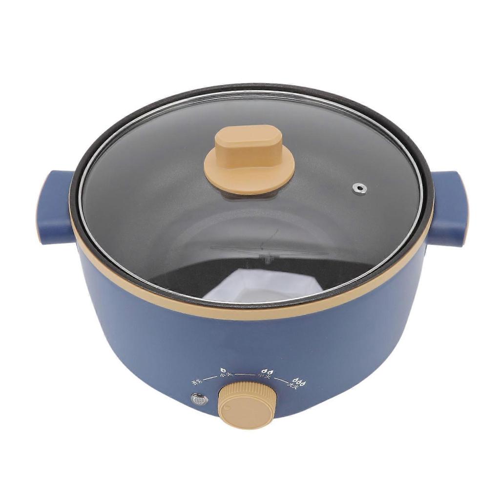 800W Electric Cooker 2.5L 3 Speed Control Single Layer Multifunctional Electric Pot Cooker US Plug 110V