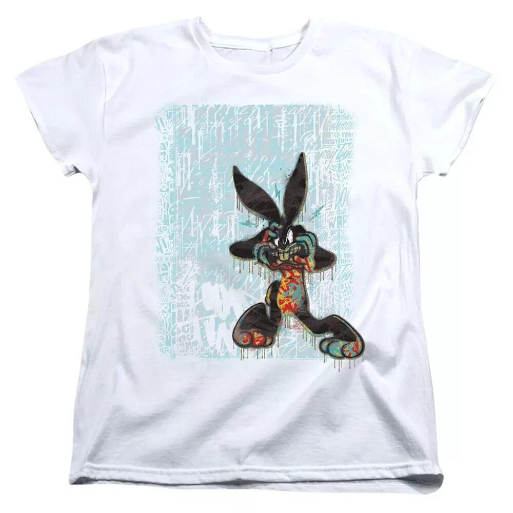 Looney Tunes  Graffiti Rabbit  Women s T-Shirt L