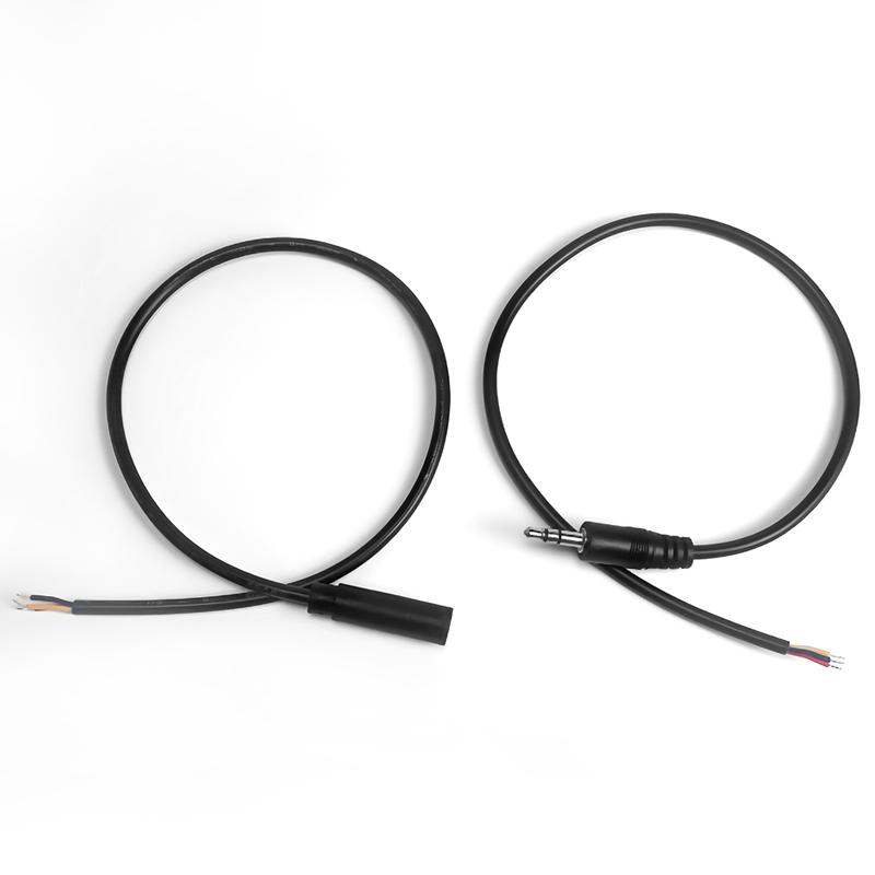 5PCS 3.5mm Audio Cable 3X26AWG, Universal Stereo Aux Cord for Car/Speakers, High-Quality Audio Transmission Wire with Connector