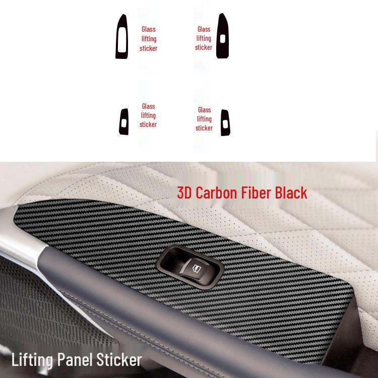 

Наклейки на рычаг КПП Great Wall WEY Mocha и защитная пленка на центральную консоль для модификации интерьера