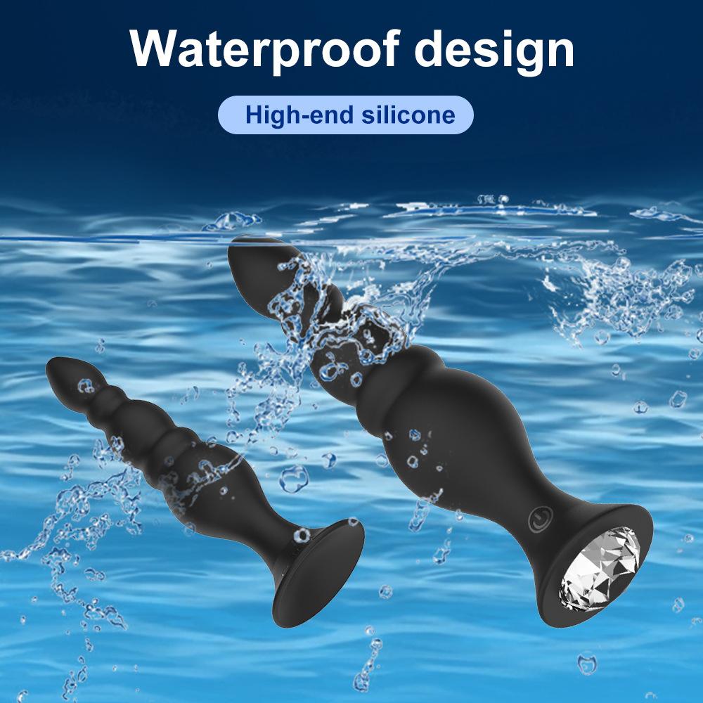 Anal Butt Plug 4 Sizes Anal Plug Vibrator Remote Control Anal Prostate Masturbator Adult Male Women Sex Toy