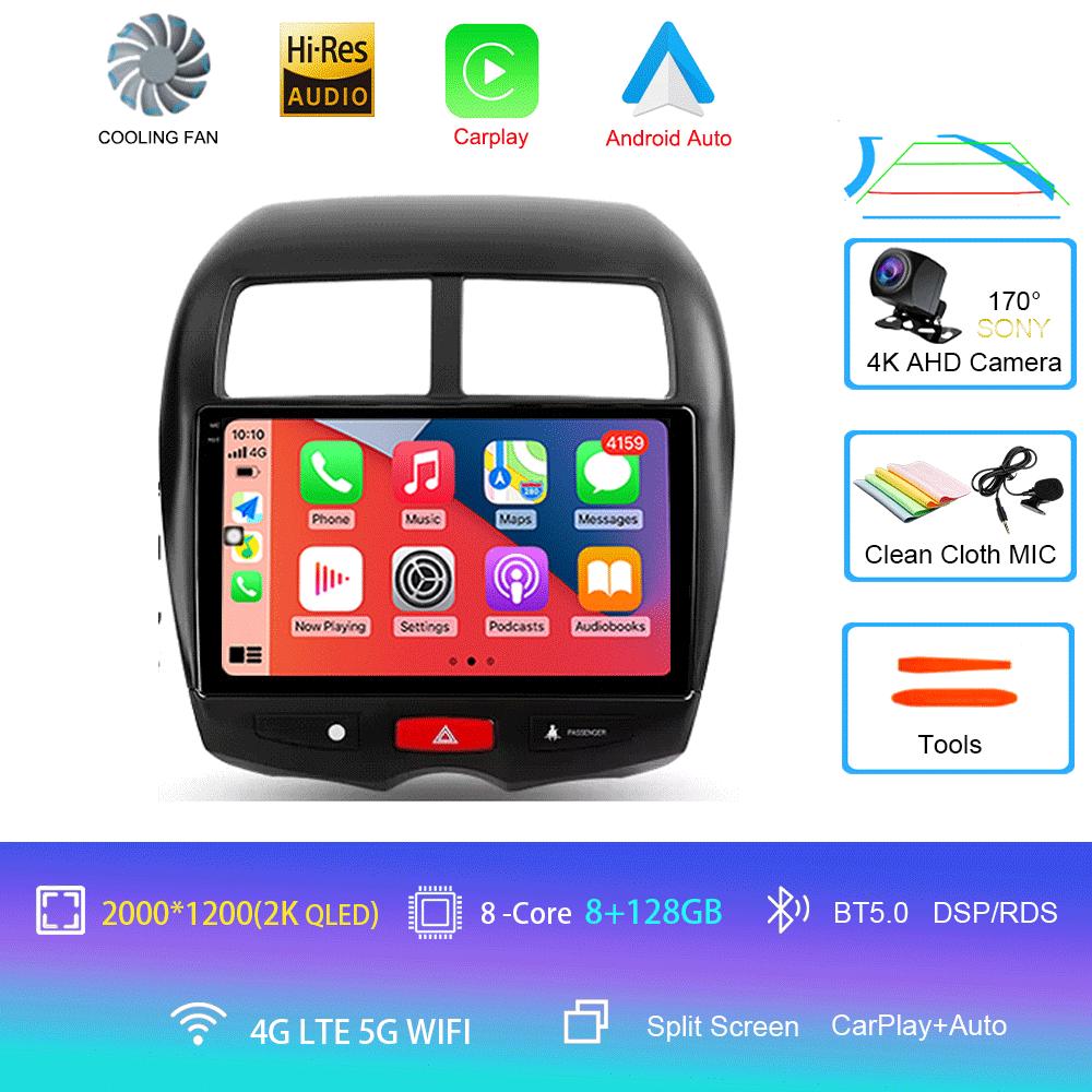 Android 14 Car Radio For Mitsubishi ASX 1 2010 - 2016 Multimedia Video Player Navigation Stereo GPS No 2din 2 Din Dvd