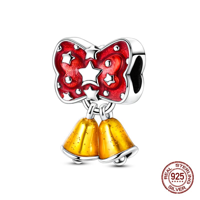 Original Charmscopper Christmas Series Elk Charms Beads Fit 3Mm Original Bracelet Necklace Womens Diy Fine Jewelry Gift