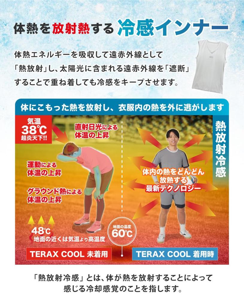 Activital TERAXCOOL Thermal Cooling Sleeveless Innerwear, Black, Size M