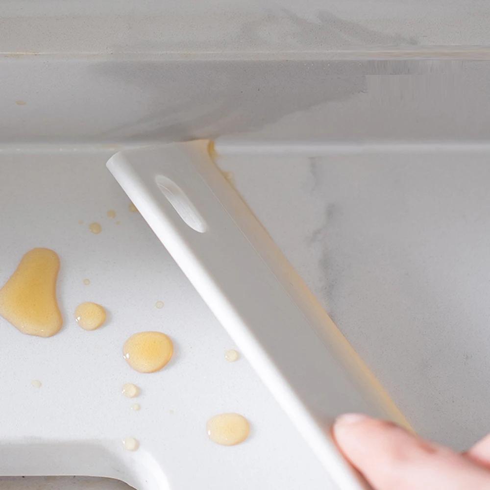 Glass Wiper Cleaning Shower Squeegee Bathroom Household Scraper Window Car Mirror Wiper Cleaner Washing Brush Tools