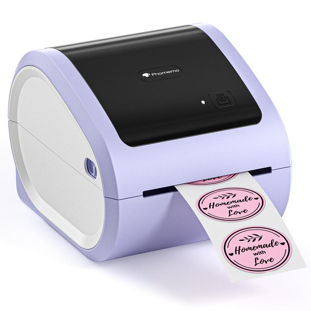 Phomemo Express Printer: Portable Wireless Thermal Label Maker, Inkless and Mobile Phone Compatible.