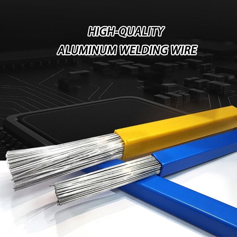 20PCS Fluxless Welding Wire 1.6mm Aluminum Alloy Rod Easy Melting Technology Soldering Rod For Smooth Welding Job