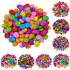 For Jewelry Making Necklace Bracelet Candy color Star Shell Flower Wholesale Loose Beads 20/40Pcs Pendant DIY Craft
