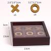 3D Tic Tac Toe Game Wood XOXO Strategy Board Games For Adults And Kids Party Favor Unique Gifts Juegos De Mesa Divertidos