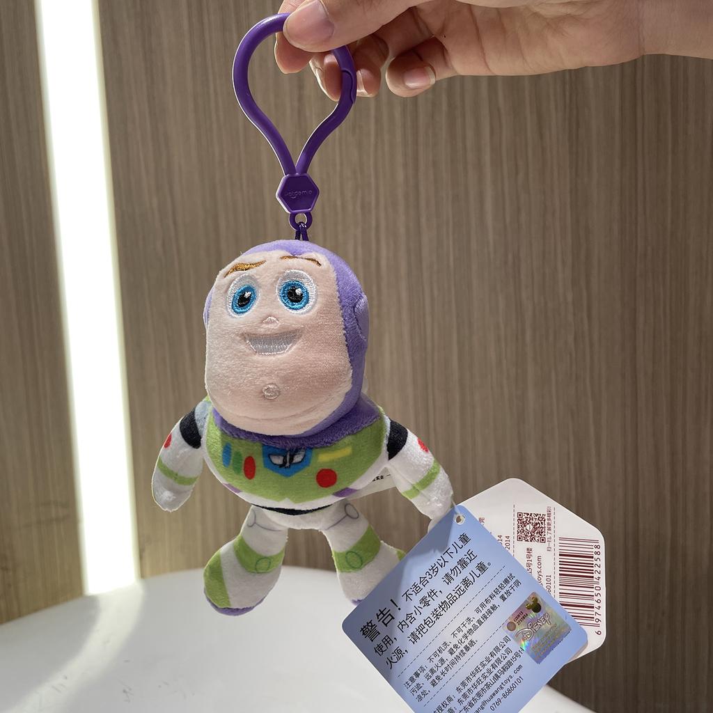 Disney Buzz Lightyear Woody Plüschtiere Toy Story Anhänger Taschenzubehör Schlüsselanhänger Autoanhänger Valentinstagsgeschenk