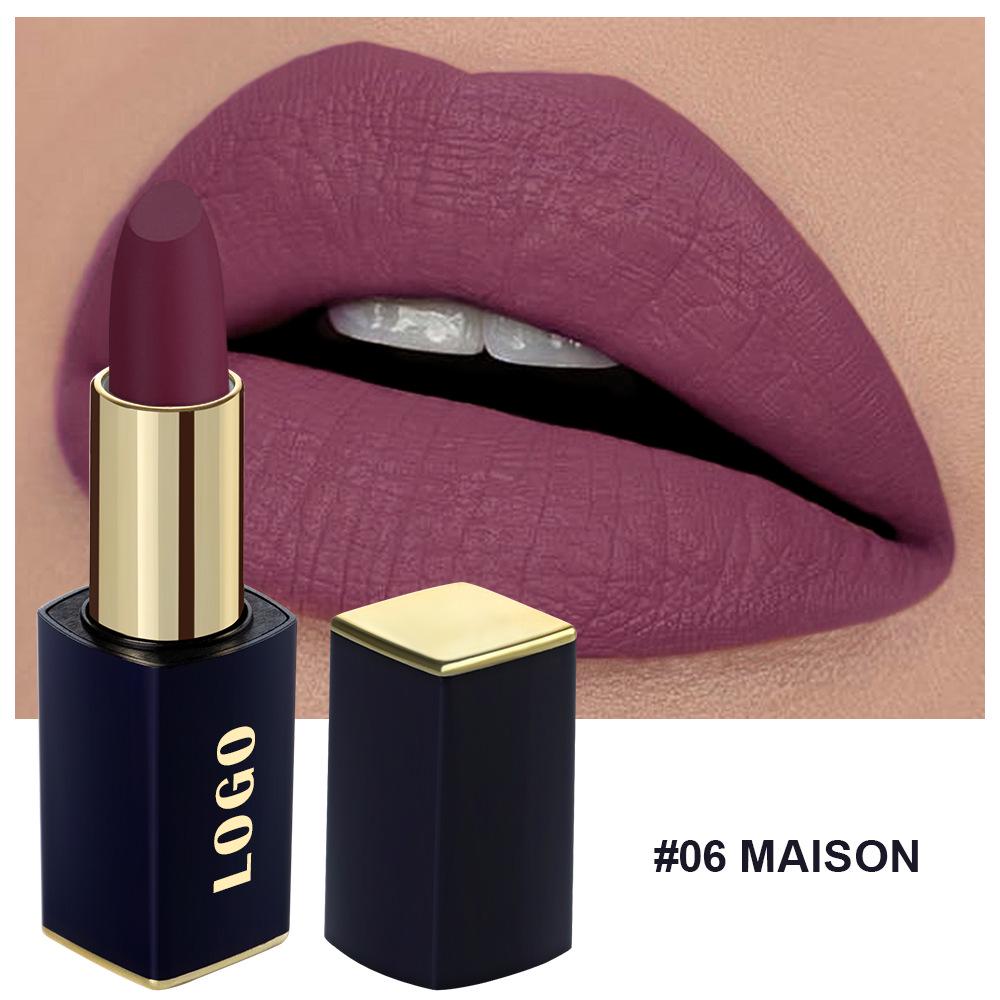 Матовая помада, не выцветающая - Стойкая, Не липкая