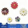 Metallblumen-Serie Crocs Charms: Vielseitige, Niedliche Schuhzubehörteile & Dekorationen