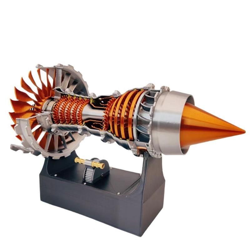 Modern Engine Model Ornaments Creative DIY Assembled Model Ornament Miniature Accessory Aesthetic Room Decoration Accessories