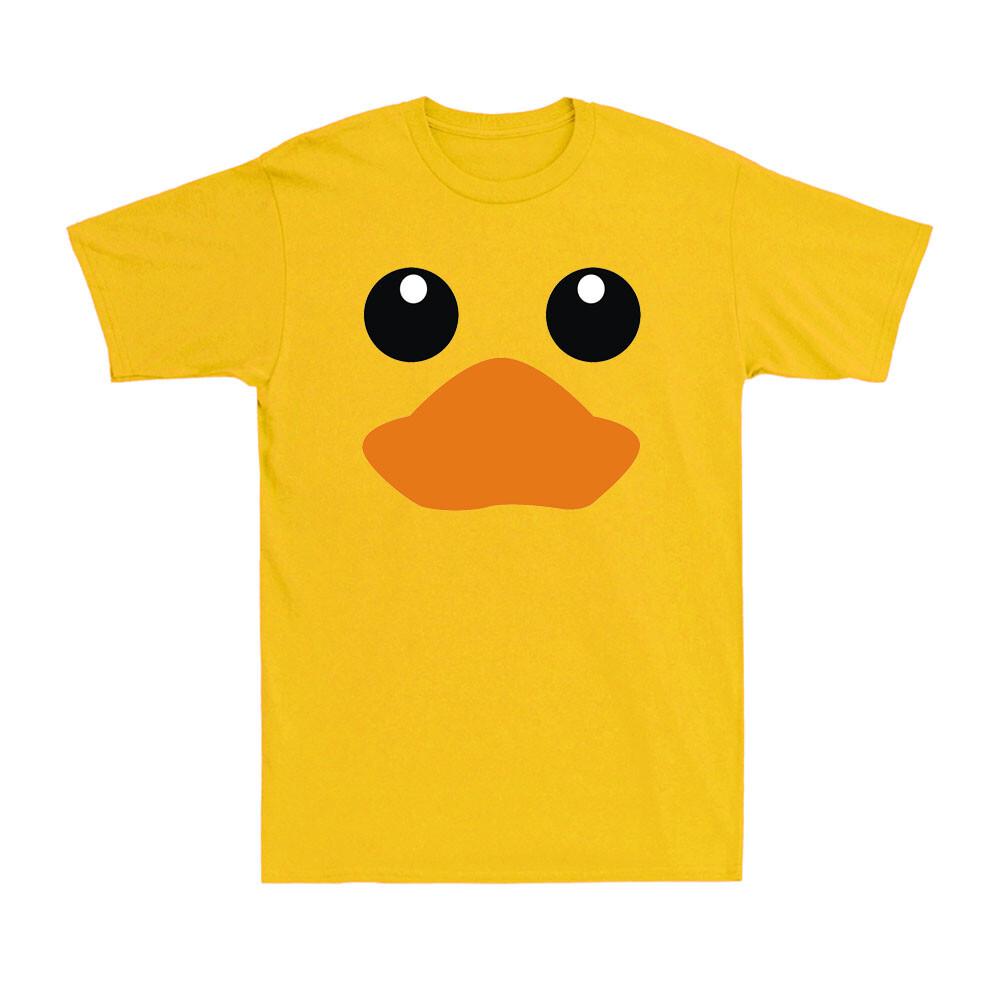 Rubber Duck Shirt Funny Duck Face Novelty Unisexs Cotton Short Sleeve Tshirt