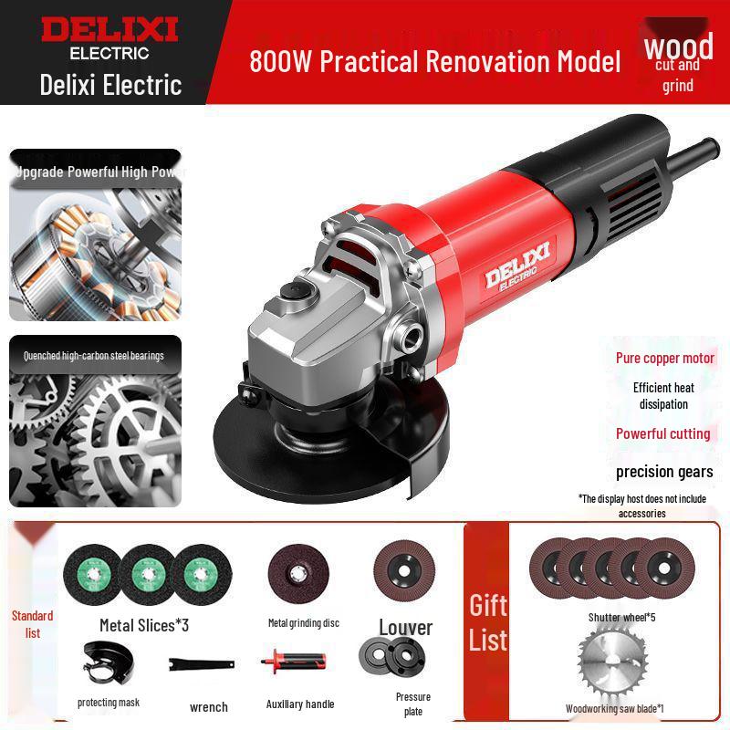 Multifunktionale Elektrowerkzeuge: Winkelschleifer, Polierer, Haushaltschneider