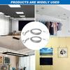 2PCS With Hook Loop Picture Hanging Wire Heavy Duty Stainless Steel Rope Frames Wire Hangers  Home