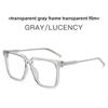 Fashion Square Sunglasses With Uv400 Protection For Outdoor Travel And Parties