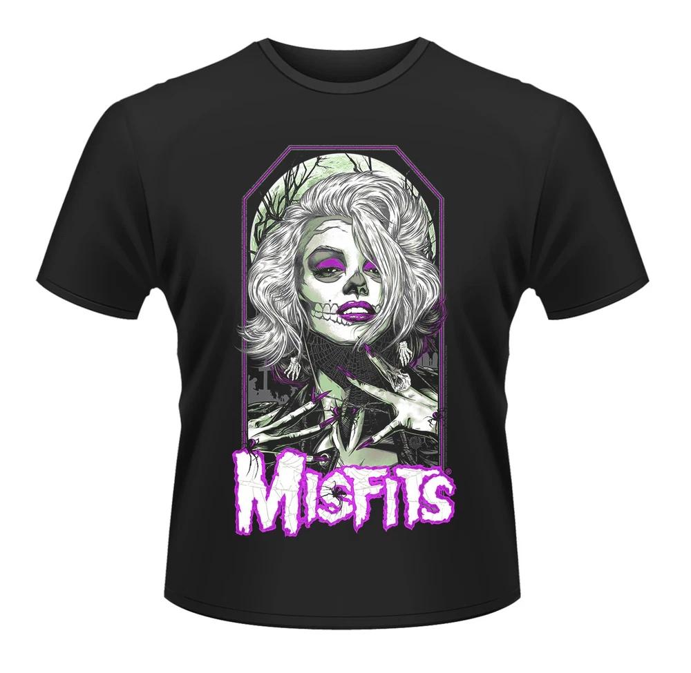 Misfits Female Sugar Skull Punk Rock Unisex Tshirt L