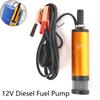 Car 40W Transfer Pump Diesel Fuel Pump 12V 38mm 3A Water Oil Car Electric 12 L/min Max Suction Lift 3m/10ft Vehicle Accessories