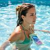 Waterproof Phone Pouch with Detachable Lanyard Transparent Floating Cell Phone Dry Bag Case Protector Beach Kayak Cruise Travel Essentials